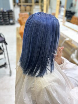 アプリバイリアン 浦和2号店(appri by Rien) ダブルカラー/ブルー