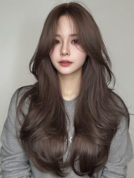 新宿/新宿駅/縮毛矯正/前髪カット/レイヤーカット/韓国