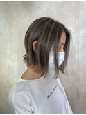 白髪ぼかし/脱白髪染め/白髪染めハイライト/髪質改善