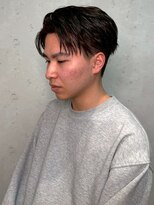 アトリエ(atelier.)&nbsp;アップバング 刈り上げ メンズショート 韓国ヘア 20代