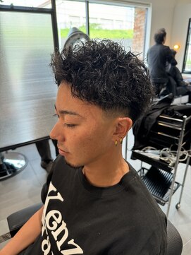 オンリーケアバイジャパン(ONLY CARE by JAPAN) 【癖毛の方にも】ピンパーマスパイキーショート