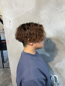 ニアウ 高崎店(Niau) MEN’S/リバースセンターパート/ニュアンスパーマ/群馬高崎