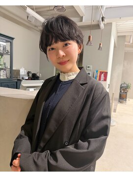 ホヌン 茅ヶ崎(Honnun) 抜け感マッシュショート/茅ヶ崎