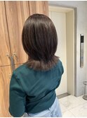 <ゲスト>落ち着きのあるくびれミディアムにナチュラルブラウン