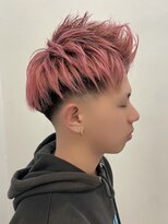 トイロ(toiro*)&nbsp;メンズダブルカラー*ピンクヘア