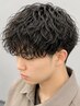 【初パーマに◎】メンズカット＋波巻きパーマ￥11500 ＃メンズ＃眉毛＃八事