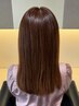 柔らかくパツっとしない髪質改善&スペシャルケア・生ストレート ¥49500→