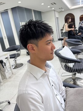 バーバー タカバタ 福井(Barber TAKABATA) メンズショート/アップバング/ツーブロ/メンズスタイル