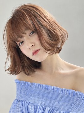 ペッツショコラ(PETZ chocolat) グレージュ デザインカラー ハッシュカット 縮毛矯正 23
