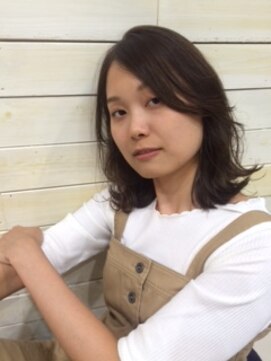 ラック 辻堂(LUCK) 外ハネ×アッシュ