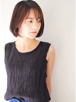 ケアウメダ(CARE UMEDA)&nbsp;【CARE UMEDA】シースルーバングとワンレンボブ