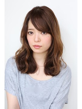 エミル 国分寺(emile) 無造作カールとヘルシーレイヤーセミロング【国分寺】