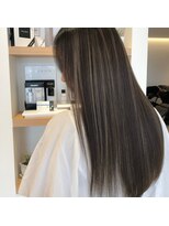 ヘアーサロン エンス(hair salon Ens)&nbsp;外国人風ハイライトカラー×グレージュ