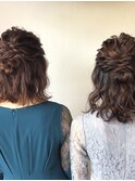結婚式ヘアアレンジ