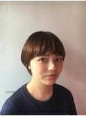 丸みショート　マッシュショート　ショート女子
