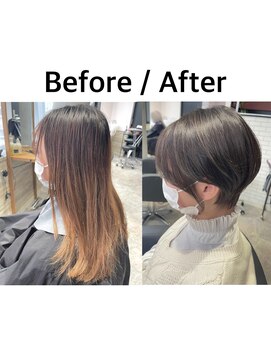 リーオオサカ(Lee Osaka) 【Lee大阪店】【 Before / After 】/新出奈津樹