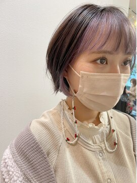 グーフィートーキョー 銀座(Goofy Tokyo) フェイスフレーミング/ラベンダー/ショートボブ656