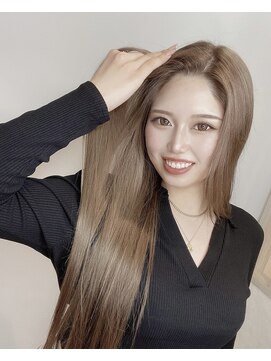 アンドシャルム 心斎橋(&CHALME) milk tea beige