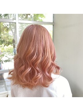 クリア(CLEAR) 薄めピンクオレンジ