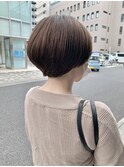20代30代大人かわいいショートボブx小顔ひし形パーマ
