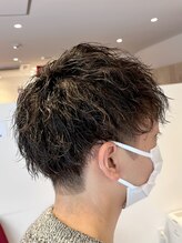 人気No.1★ツイストスパイラルパーマ！ワンランク上のかっこいい自分に出会えます！(草加/メンズパーマ)