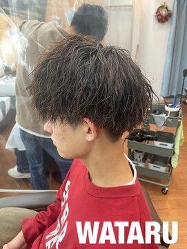 バトン(BATON) マッシュツイスト【鎌ケ谷 パーマ ハイライト】