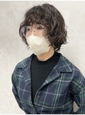 こなれミディスパイラルパーマボブウェーブパーマデジタルパーマ