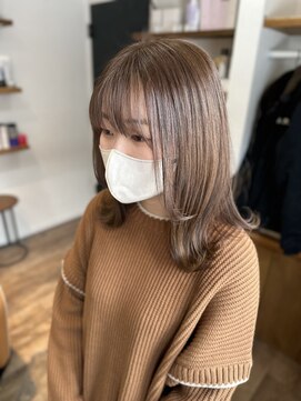 ヘアーホームイロ(Hair Home IRO) ブリーチなしのミルクティーベージュ