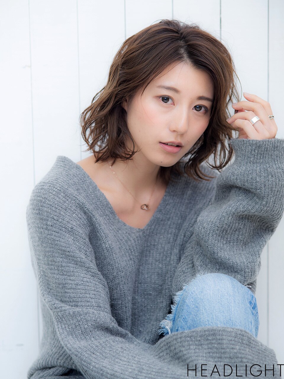 リタッチカラー＋カット \7700→\5500