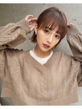 エジョン 幡ヶ谷店(Aejon) ショコラアッシュヘルシースタイルふんわりカールくびれヘア小顔