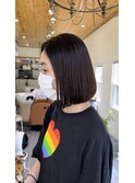 ミニボブ◎髪質改善ストレート