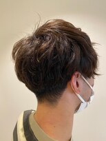 ニシオギ ヴォイス 西荻窪店(nishiogi voice)&nbsp;メンズ パーマ【ナチュラルブラウン】