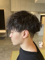 ニアウ 伊勢崎連取店(Niau)&nbsp;メンズマッシュツイストスパイラルパーマ