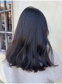 ゆる巻き重めロングヘアー