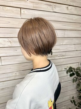 デコヘアー キートス(DECO HAIR kiitos) ハイトーン*20代30代40代オススメマッシュショート/丸みショート