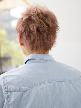 ファミリー(Family) ベリーショートハイトーンダブルカラーミルクティーベージュ