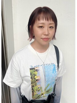 ミスターグッドモーニング(MR.GOOD MORNING) オン眉×イアリングカラー