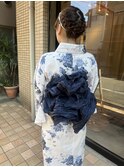 【浴衣・着付】夏祭り/花火大会/大人可愛い浴衣姿で♪