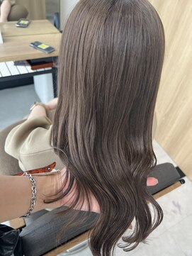 テラスヘア 新潟駅南(TERRACE hair) 【艶髪】ミルクティーベージュ
