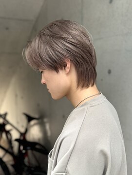 シャロン(SHARON) 【SHARON】メンズショート×ハイトーンウルフ