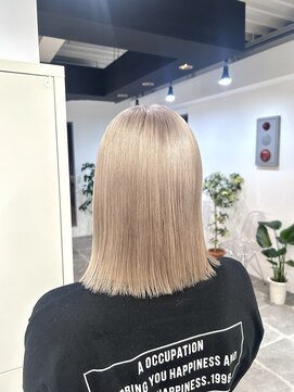 ペレ 栄店(PELE) 前髪/アンブレラカラー/こなれミディ/イメチェン/ウェーブパーマ