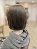 natural仙台駅前店 明るめカラーボブ