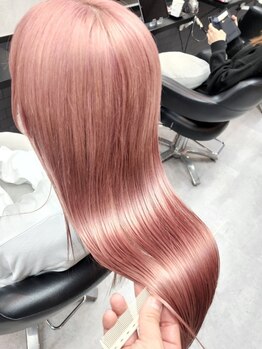 マハロ 千葉(mahalo)の写真/<傷んだ髪も美髪に*>SNSで話題!oggi ottoトリートメント導入*髪質改善×ケアブリーチ[千葉駅/ダブルカラー]