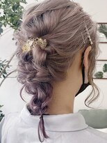 エルフ(elf)&nbsp;ホワイトシルバー×パープルカラー