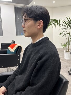 ジュール(JOULE'S) メンズカットメンズハンサムショートショートセンターパート