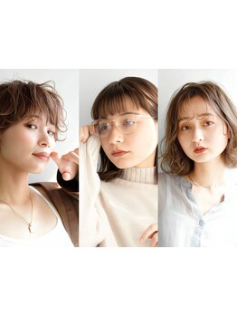 髪のお悩みは十人十色。経験豊富なスタイリストがあなただけの似合わせデザインをご提案します◇
