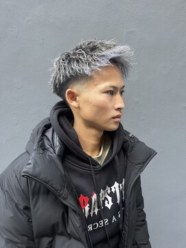メンズグルーミングナンバーナイン(MEN'S GROOMING NUMBER NINE) ホワイトメッシュツイスパ/学割U24/卒業おめでとう!