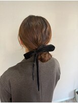 ヘアーアートミュージアム(Hair Art Museum) ナチュラルシニヨン///お呼ばれセット
