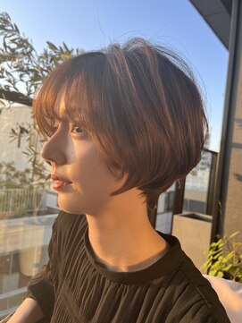 ハリス(Harris) 大人可愛い 小顔ショートボブ