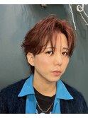 【スタイリストMyuka】韓国風センターパート赤